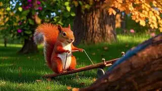 🍂🐿 The Squirrel&rsquo;s Spinning Leaf Ride! | A Fun & Whimsical Kids&rsquo; Song