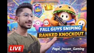 sniping in ranked knockout in fall guys  | fall guys live stream