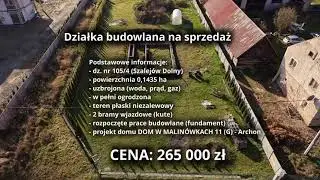 Działka budowlana w Szalejowie Dolnym