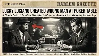 1947: The Poker Game Where Lucky Luciano Cheated Bumpy Johnson &mdash; 3 Hours Later Luciano Fled New York