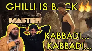 MASTER Kabaddi Fight Scene Mass REACTION | Thalapathi Vijay | Arjun Das | Lokesh Kanagaraj