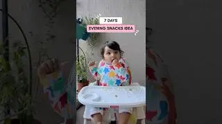 What my 1 Year Old Eats for Snacks for a week (Baby Food Recipes) 🍟 #shorts