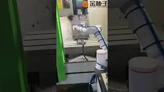 Collaborative Robot Automation for Loading & Unloading Applications 🤖🔧 #cobot #6axisrobot