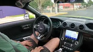 DEIXEI O LOCATELLI ACELERAR O MUSTANG!!! 😱😱😱