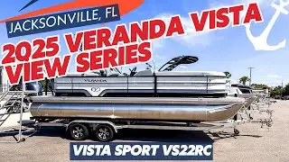 New 2025 Veranda Vista View Series Vista Sport VS22RC Boat For Sale In Jacksonville, FL: Walkaround