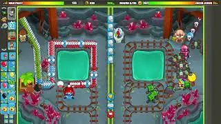 BENJAMIN first! Strategy with Dart and Ice monkey in Bloons TD Battles 2.