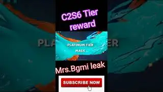 C2S6 tier reward leaks#parasofficial #priyankgaming #c2s6leaksbgmi