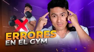 5 PEORES ERRORES de GIMNASIO que MATAN tus progresos!
