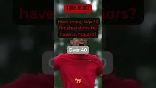 Tiger Woods Facts! #tigerwoods 🏌️&zwj;♂️🐅#golflegends   🏆#golficon  ⛳#pga  #golfchampion Golf