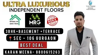 MRG FLOORS || INDEPENDENT FLOOR || 3BHK+BASEMENT+TERRACE #bestdeals #realestate #mrg #FLOORS #hrera