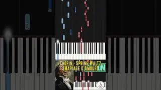 🎹🎶Chopin - Spring Waltz (Mariage d'Amour) - Medium Piano Tutorial - Intermediate