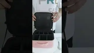 Makeup bag with light mirror case Amazon link:  