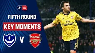 Portsmouth vs Arsenal | Key Moments | Fifth Round | Emirates FA Cup 19/20