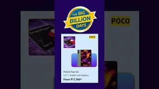 poco pad 5g price in flipkart big billion days sale 2025 🔥#ytshorts #youtubeshorts