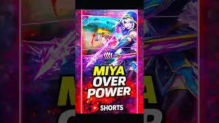 MIYA 1v3 CLUTCH 😈 | Over Power Damage | ML Shorts