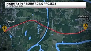 Highway 14 resurfacing project begins in Elmore County