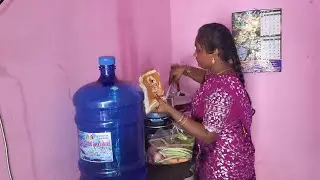 7గంటలకే అన్నం క్యారేజీలో ఎండి చాపల కూర వేసి...🐠బావని పనికి పంపించి పిల్లలను చూసుకున్నాను
