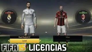 FIFA 15 - Todos los PAISES, EQUIPOS y LIGAS LICENCIADAS