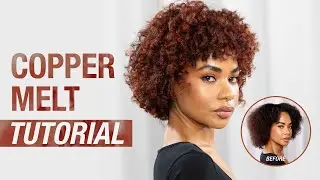 Copper Hair Colormelt Tutorial | Fall Inspired Hair Color Techniques  | Kenra Color