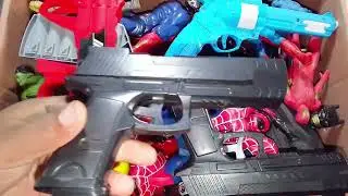 Marvel Toy Series Unboxing, Popular Spider-Man Toy Car, Marvel Popular Action Toy Gun