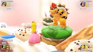 Mario Party Superstars #31 Peach's Birthday Cake Luigi vs Mario vs Peach vs Daisy