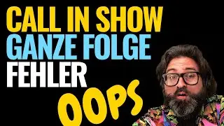 #callcarlo | GANZE FOLGE: Thema #deingr&ouml;&szlig;terfehler | CALL IN SHOW | twitch.tv/callcarlo