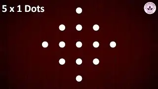 Kanuma Special Chukkala Muggulu | Kolam for Mattu Pongal | Simple and Easy Rangoli #mattupongal