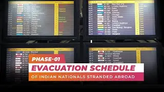 Evacuation Schedule of Indian Nationals Stranded Abroad #Phase01