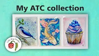 🎨 Artist Trading Cards - Sharing my ATC collection from ATC swaps