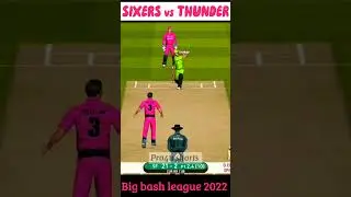 Sydney sixers vs Sydney thunder 2021 sixes video || Big bash league 2021 or 22
