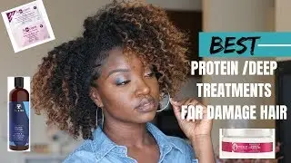 BEST Protein/Deep Conditioners for Damaged Hair | Natural Hair