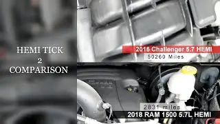 HEMi TICK - Engines Idling Comparaison