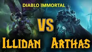 Fallen Citadel - Illidan Crusader VS Arthas (Lich King) - Diablo Immortal