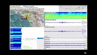 M 6.4 - 221 km WNW of Pangai, Tonga | Southern CA Earthquakes | Raspberry Shake 4D RCEA5