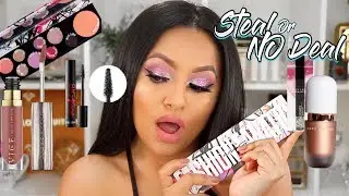 FULL FACE/REVIEW of TJ MAXX & MARSHALLS MAKEUP!! STEAL or No DEAL