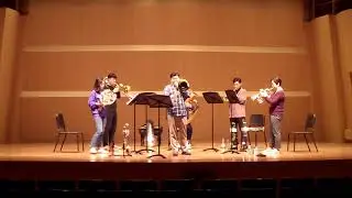 Minhwan Lee plays Capriccio by Steven Verhelst with Joy of Brass Quintet