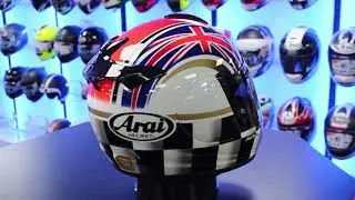 Arai Debut Podium Union Jack Flag Helmet