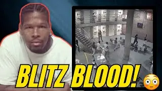 Footage Leaked..VNG Brim K5 Blitzed in Corcoran Prison!