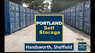 Portland Self Storage Handsworth Sheffield S13 8HS - Drone Overview