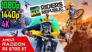 Riders Republic - RX 6700 XT 12 GB - 4K, 1440p, 1080p Ultra Settings Benchmarks (Maximum Graphics)