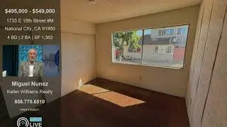 1733 E 16th Street APT M National City, CA 91950 with Miguel Nunez (List it Live)