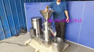 organic bean milk grinding machine peabut butter grinding almond milk colloid mill for vegetarian