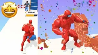 Muscle Race 3D💪🤼 | New Game Update | All Levels | Android, ios | New Game