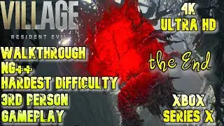 Resident Evil Village➤Winters' Expansion➤ 3rd Person Gameplay ➤Финал➤ [4K 60FPS]➤XBOX series X