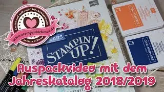 Auspackvideo Stampin' Up! Jahreskatalog 2018/2019