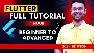 🔴 LIVE: Flutter Full Tutorial from Beginner to Advance