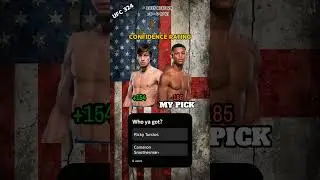 UFC Ricky Turcios vs. Cameron Smotherman Quick Fight Pick #ufc324 #ufcpicks
