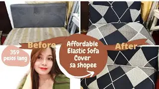 Affordable Elastic Sofa Cover sa Shopee | Bambie's life
