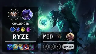 Ryze Mid vs Jayce - EUW Challenger Patch 11.11