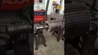 #Rotor shaft repair #Machining #Shaft welding #Lathe machine #hmt